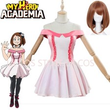 My Hero Academia Boku No Hero Academia Two Heroes Ochaco Uraraka Cosplay Costume
