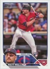 Matt Wallner RC 2023 Topps Series 2 #448 Minnesota Twins Baseball Rookie Card