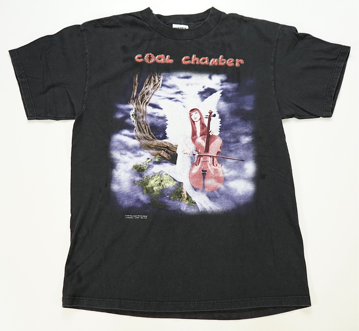 Rare Vintage BLUE GRAPE Coal Chamber Music 1999 Tour T Shirt 90s 