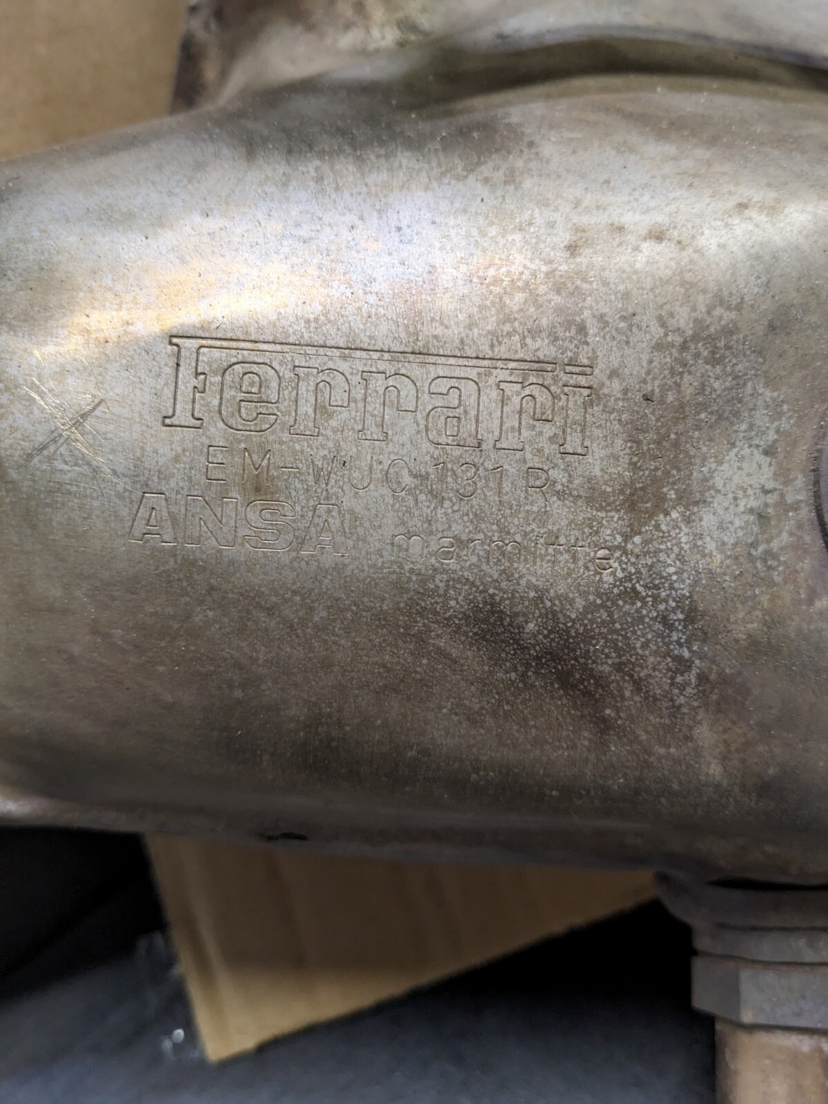 Ferrari 360, Spider, RH, Right Exhaust Manifold, Used, P/N 184393