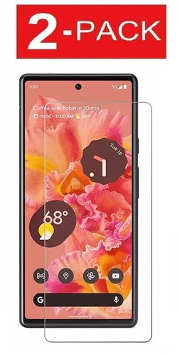 2-Pack Tempered Glass Screen Protector for Google Pixel 4a/5/5a/6/6a/6 Pro/7 - Picture 2 of 15