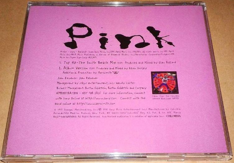 【中古】 Pink / Aerosmith Aerosmith - Pink, Colored Vinyl