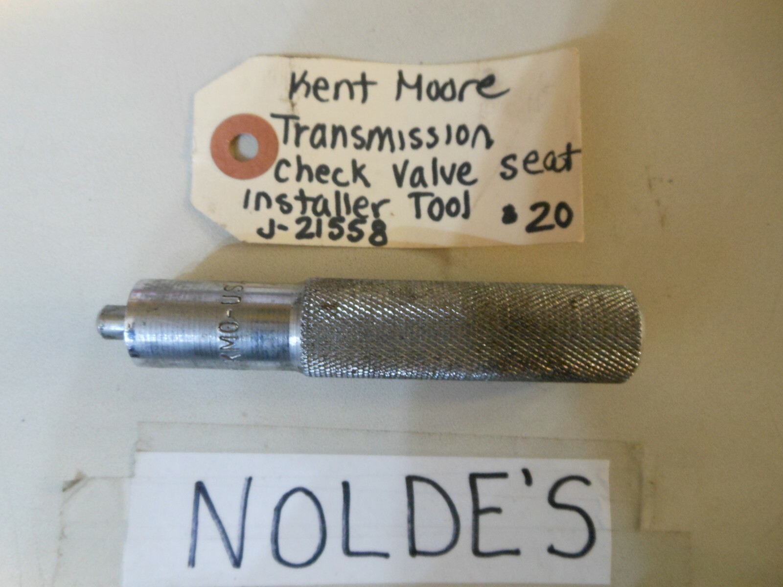 KENT MOORE TRANSMISSION CHECK VALVE SEAL INSTALLER TOOL J21558 (CS896