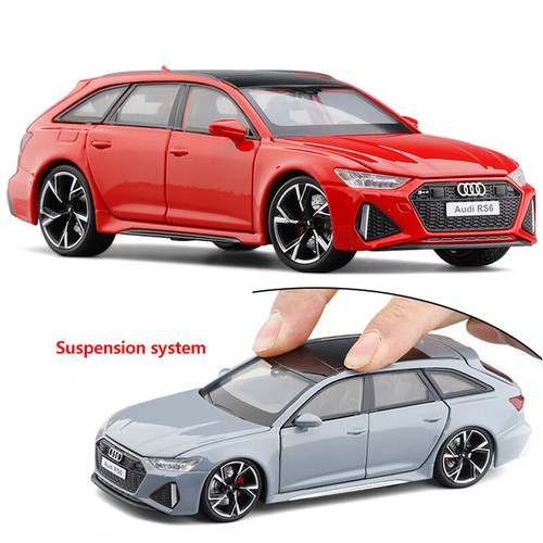1/32 Audi RS6 Wagon Model Toy Car Diecast Toy Vehicle Metal Alloy Zinc Boys Toys - Picture 15 of 22