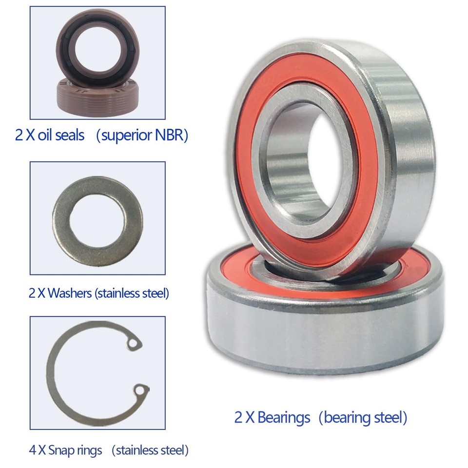 Rear Axle Bearing & Seal Kit Compatible for EZGO Marathon Medalist TXT & RXV... eBay