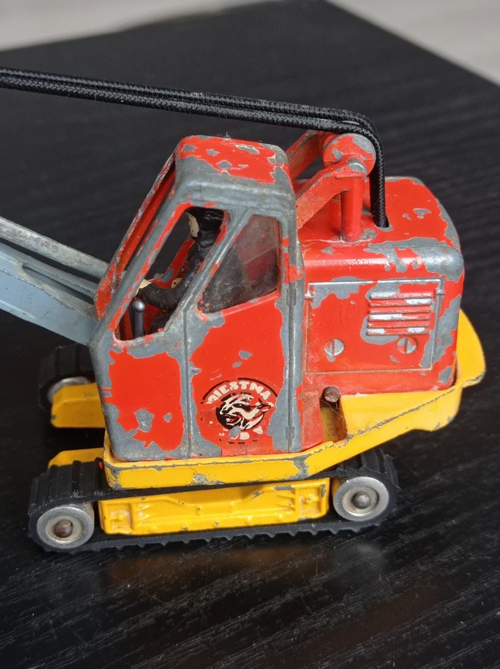 CORGI MAJOR PREISTMANN R 1128 ESCAVATORE PALA 60' raro giocattolo Epoca BRITAIN - Immagine 2 di 4