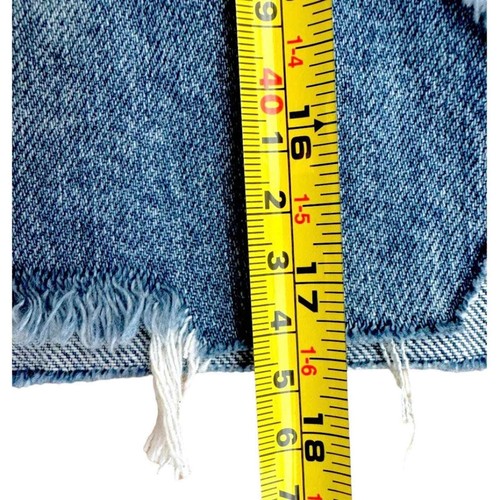Free People (We The Free) Jeansrock mittelhoch abgenutzt Taschen Größe 4 neu mit Etikett - Bild 8 von 8