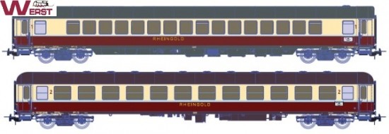 Piko 73028 2 -teiliges Rheinguld Wagens 2 DB Epoche VI - Wilde 13 H0 NEU & OVP Piko 73028 2 -teiliges Rheinguld Wagens 2 DB Epoche VI - Wilde 13 H0 NEU & OVP