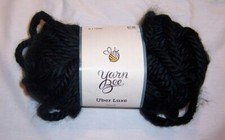 Yarn Bee Uber Luxe - Black or Yarn Bee Effortless Super Bulky Yarn