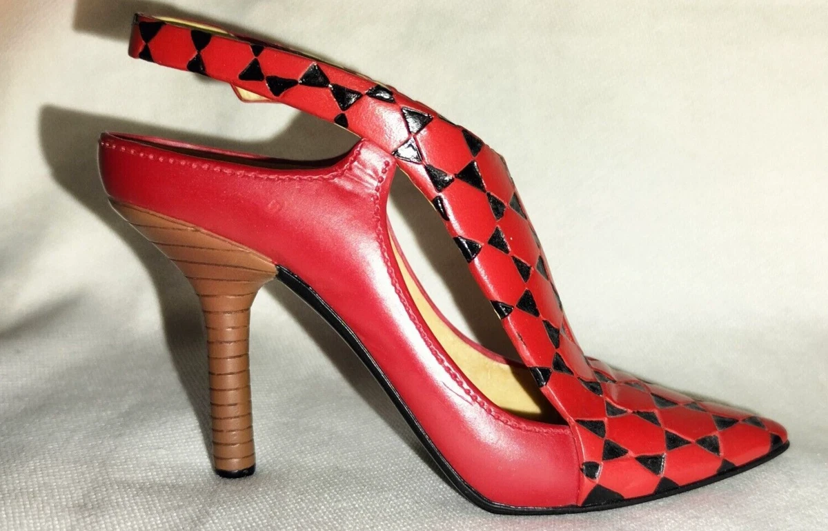 Just the Right Shoe MARICOPA Artikel 25181 OVP 2002 by Raine, Schuh Pumps rot