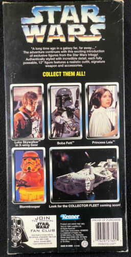 1996 WAVE 1 Hasbro Star Wars Collector Series 12" Action Figure SET OF 7 MIB - Picture 16 of 22