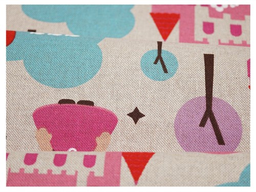 Natural Printed Linen Popart Cotton Rich Curtain Cushion Craft Fabric 54" Wide - Picture 11 of 66