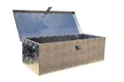 281 US PRO ALUMINIUM CHEQUER PLATE JOB SITE BOX TOOL BOX TRUCK STORAGE medium