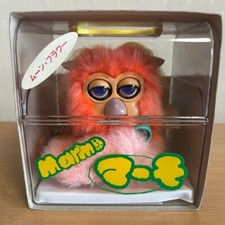 Furby Falso Marmo La Luna Ángel Luna Flor Rosa Versión Japonesa Muñeca vintage rara