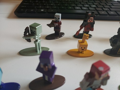 Jada Toys MINECRAFT Dungeons Nano METALFIGS Figures 18 MINI Metal Figures LOT - Picture 8 of 19