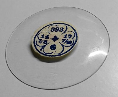 Verre De Montre De Poche – Diamètre 39,7 Mm – Neuf Sans étiquette – Fabriqué En France – Pour Remplacement Ou Réparation