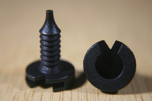 For Land Rover 20 Screw Fastener Body Trim Black Clips - Picture 6 of 7