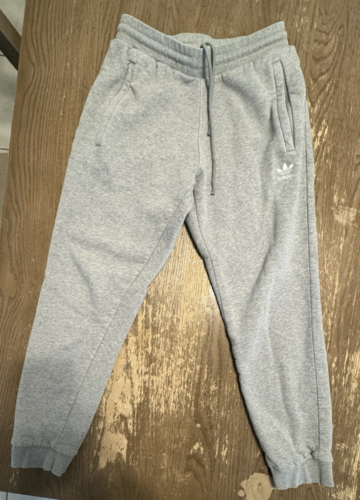 adidas Men's Trefoil Essentials Pants Originals Gray H34659 Size Medium Jogger