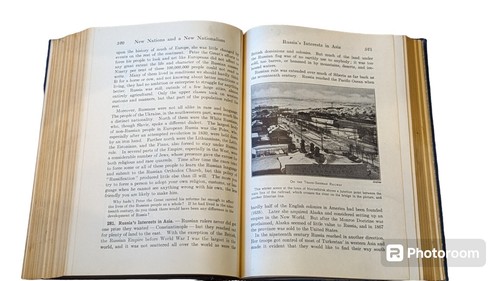 The Making Of Today's World Hughes 1944 Vintage Textbook Hardcover - Picture 5 of 6