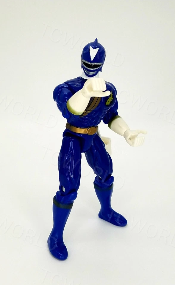 Power Rangers Wild Force 5" Bestias Escuadrón "Blue Wild Force Ranger" Foto 3 de 4