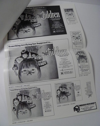 THE CHILDREN PRESSBOOK PB DRIVE-IN HORROR (1980) - Imagen 3 de 3