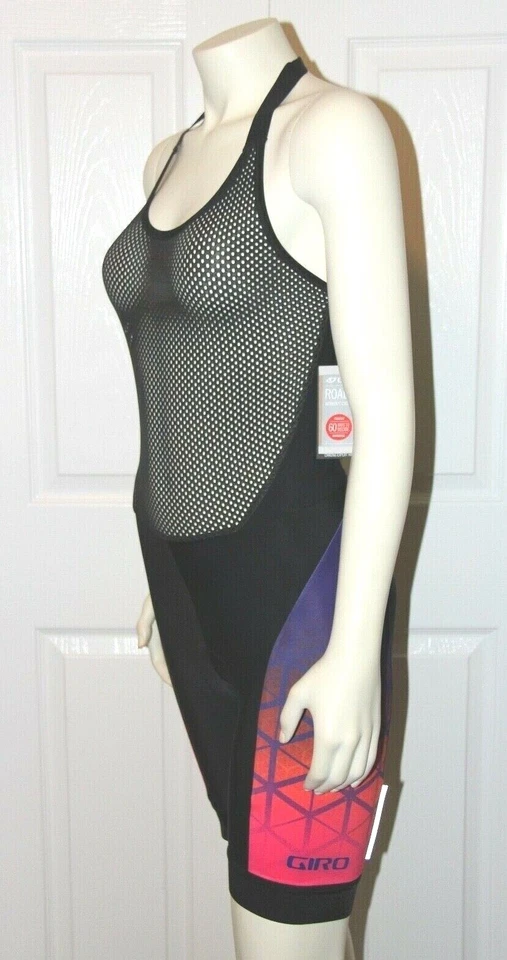 Giro женщин Chrono эксперт велоспорт с бретелью через шею нагрудник короткие - УФ Boxfish - маленький - новый - Изображение 4 из 4