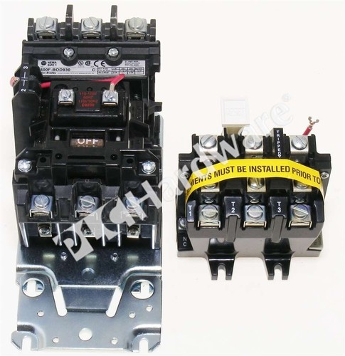 Surplus Open Allen Bradley 509-BOD /1 NEMA 1 Full Voltage Non-Reversing Starter - Picture 3 of 8