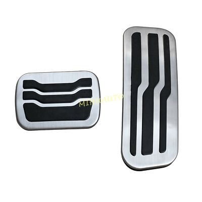 For 2011-2019 Ford Explorer No Drill Steel Brake Gas Pedal Cover Accessories