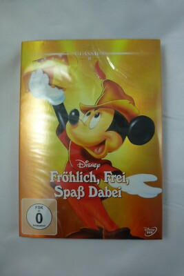 Disney Classics Collection 8 Fröhlich, Frei, Spaß dabei DVD mit Papp-Schuber OVP