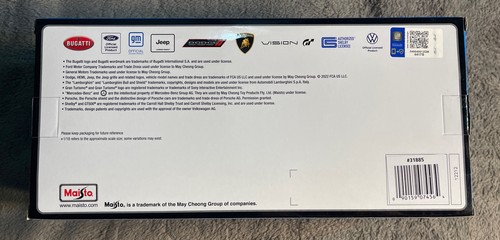 Maisto Special Edition Maßstab 1:18 1965 Pontiac GTO Diecast Modell | blau metallic - Bild 7 von 7