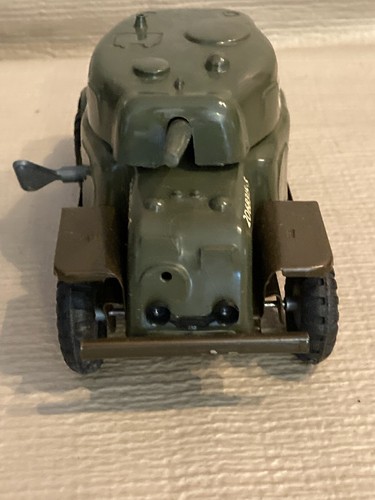 Tri-ang MINIC Toys Armoured Car Clockwork Powered - Works!! - Picture 4 of 15