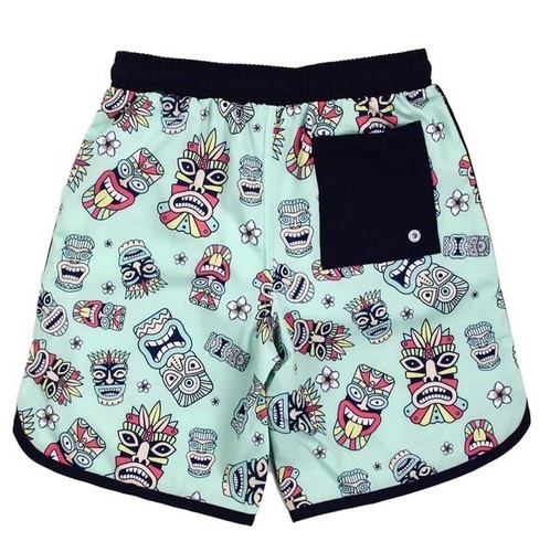 TOMMY BAHAMA Boys 8-16 Swim Trunks With Mesh Lining - Picture 6 of 16