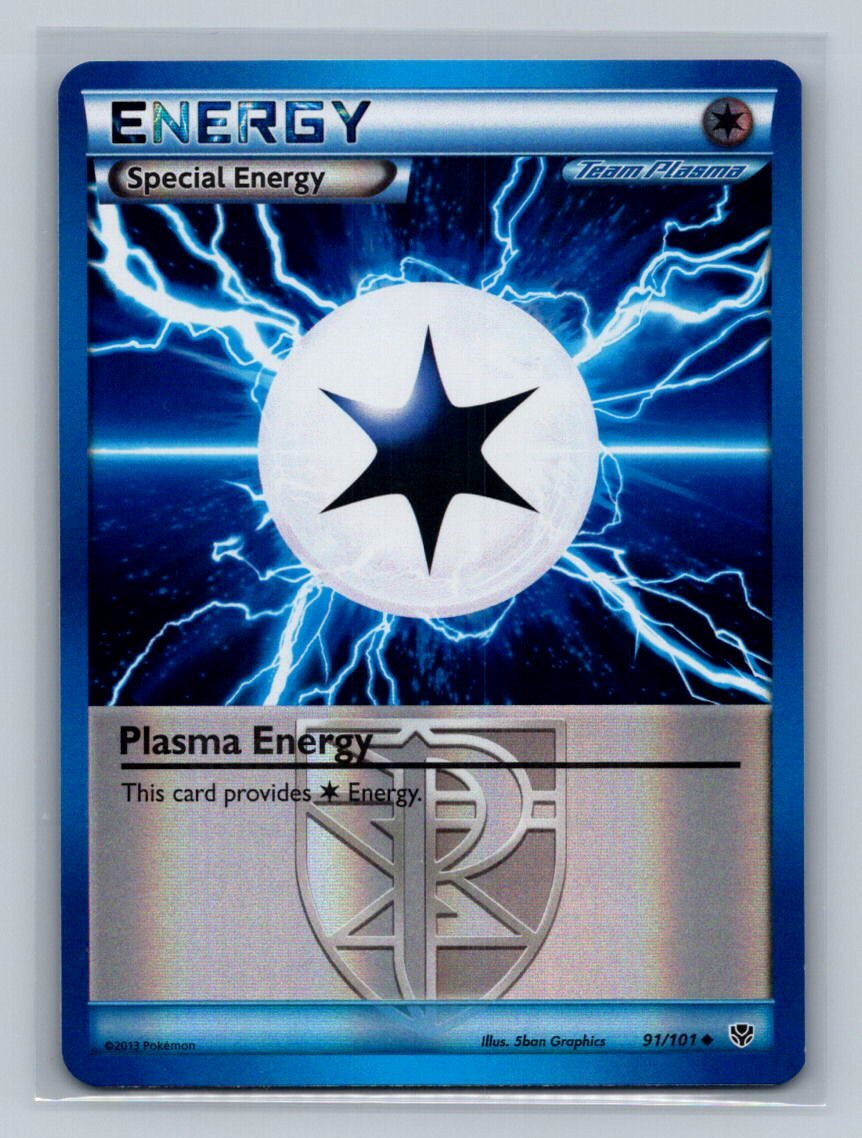 Plasma Energy (Team Plasma) Plasma Blast 91/101 Near Mint NM Reverse Holo