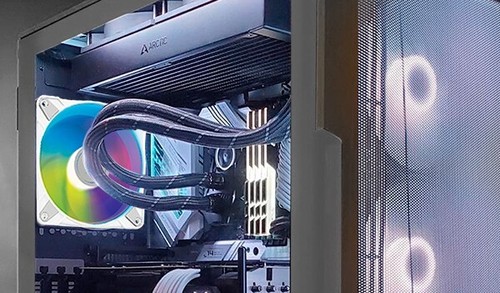 Arctic P12 PWM PST A-RGB - Case Fan 120 mm PWM case Fan 200-2000 RPM 5V 3 pin - Afbeelding 4 van 6