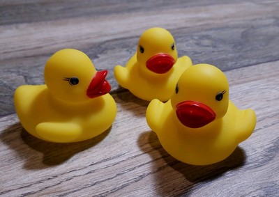rubber duck crib bedding