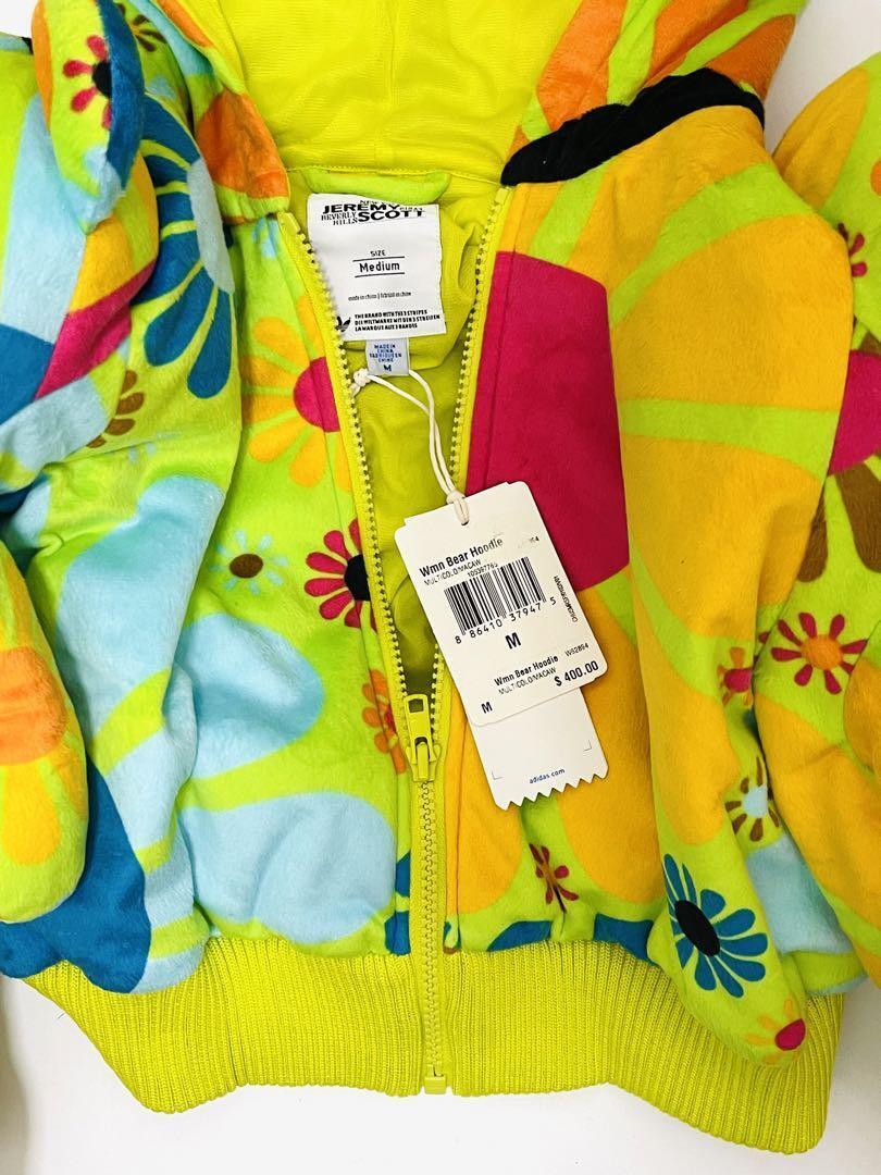 Adidas Jeremy Scott Jacket Wmn Teddy Bear Hoodie Size M From Adidas Jeremy Scott Jacket Wmn Teddy Bear Hoodie Size M From