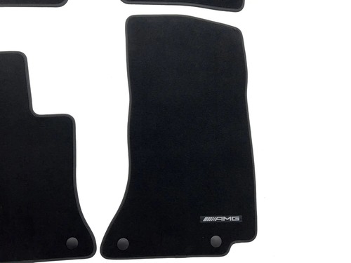 Tapis De Sol Original AMG Noir Classe C Mercedes-Benz Velours Original W206 S206 - Picture 10 of 12