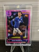 Topps Merlin Chrome 2021/22 James Maddison Pink Mojo /275 Leicester City