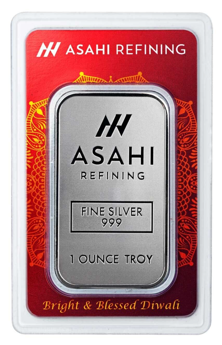 2024 Asahi Refining Diwali Festival of Lights 1 oz Silver 2024 Asahi Refining Diwali Festival of Lights 1 oz Silver