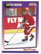 STEVE CHIASSON 1991-92 SCORE CARD MINT CONDITION