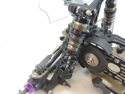 TLR Team Losi Racing 22 5.0 SR 1/10 2wd Buggy Roller Slider Chassis w/ Slipper E - Picture 12 of 13