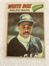 1977 Topps Cloth Sticker Ralph Garr #18