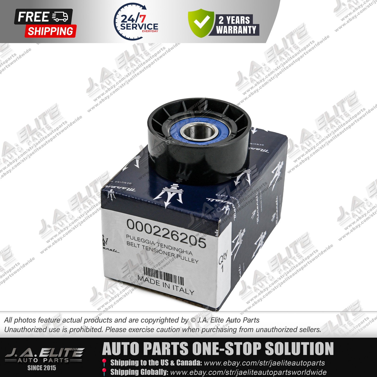 Maserati Quattroporte 2012-2020 Belt tensioner P/N 226205