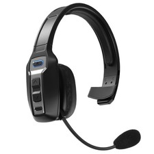 Bluetooth Headset for Truck Drivers, Single Ear Wireless Headphones Hands-Free