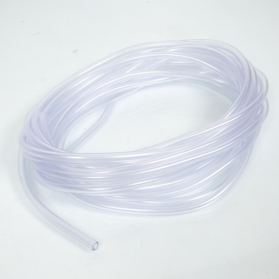 Durite essence transparente Ø6x9mm tuyau carburant scooter 10 mètres