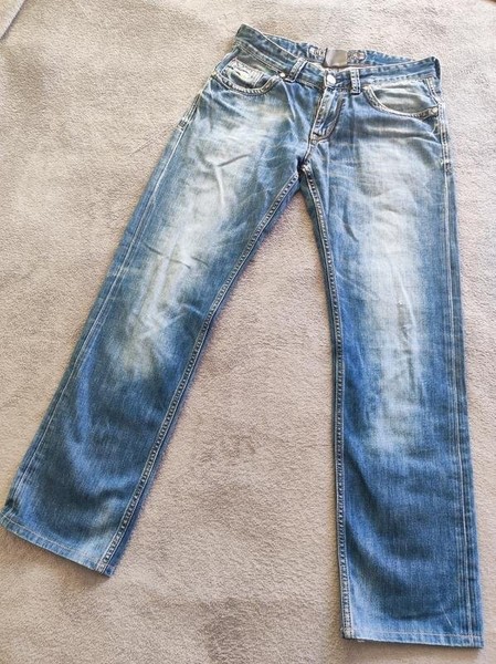 Men Dirk Bikkembergs Jeans Navy Denim W32L30