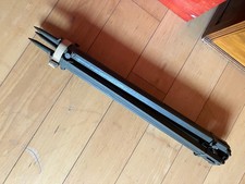 WWII  Military hardwood and brass tripod. New Zealand - radio engineer