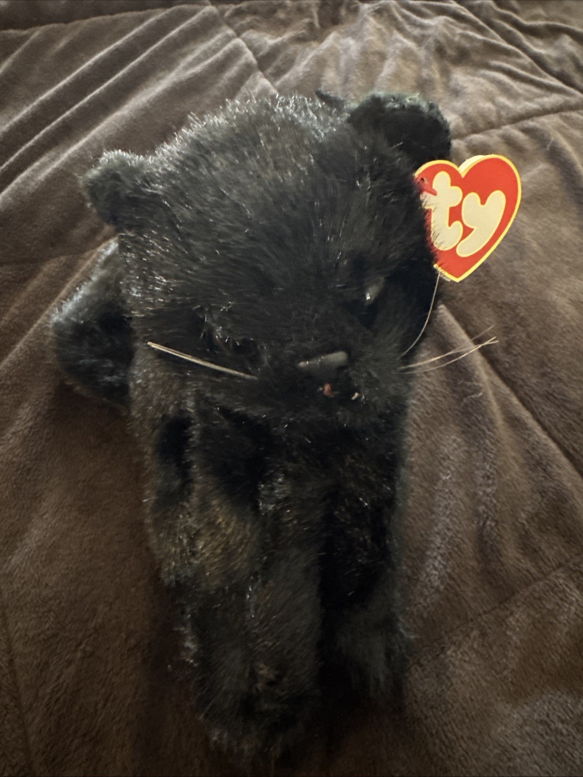 Brand New Vintage Ty Classic Plush COAL the Black Cat 1996 C