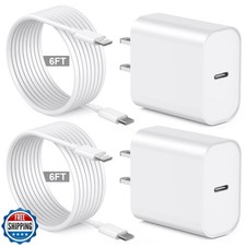  Apple MFi Certified iPhone Charger Fast Charging 6FT Compatible