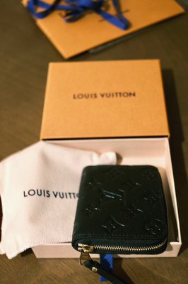 Louis Vuitton Zippy Coin Purse Monogram Empreinte Leather M60574 Open Box